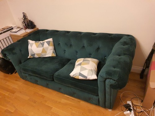 Sofa bed chesterfield - 3, seater