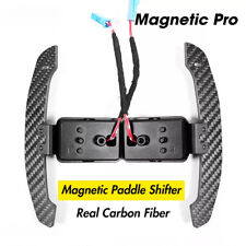 Real Carbon Fiber Steering Wheel Magnetic Paddle Shifter for BMW F10 F30 G20 G30