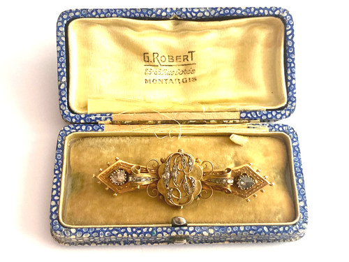 Antique rare era - era, 14k