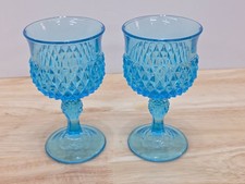 Set of 2 Vintage Indiana Glass
