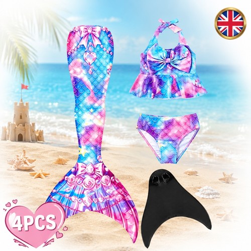 Kids mermaid tail with monofin - tail,