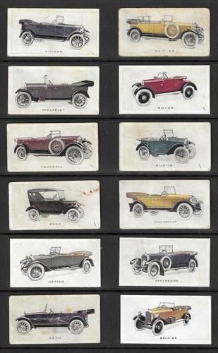 Wills 1923 motor cars set - wills,