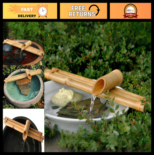 Zen bamboo fountain - fountain, kit