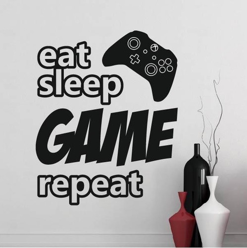 Eat sleep game repeat - sleep,
