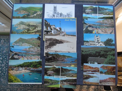 Postcards combe martin - postcards,