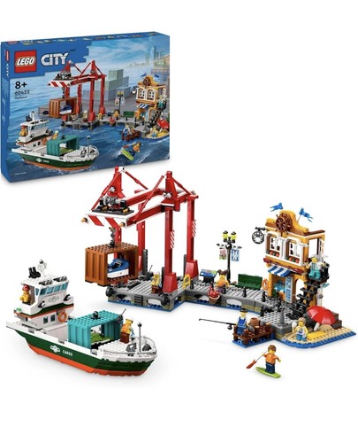Lego city seaside harbour - city:,