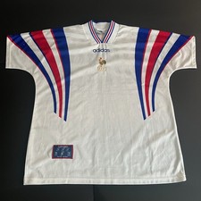 Authentic Original Adidas France 1996 Away Shirt Mens Large (0145) 