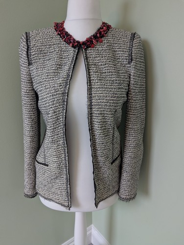Zara black cream - cream, blazer