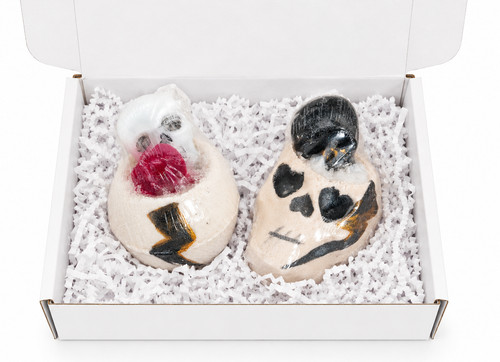 Bath bombs skull - 2, x