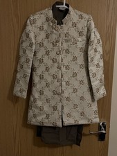 Boys Kurta Kameez Shalwar Eid wedding 3 Piece Suit Age 7/8size 24