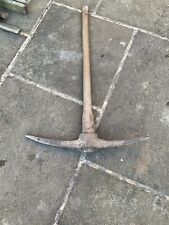 Vintage Long Handled Pick Axe , 64 X 87 Cm