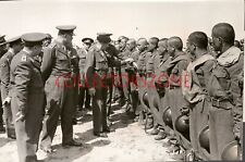 1952 Field Marshall Montgomery Turkey Ankara Garrison Troop Insp Photo 6.25x4.25