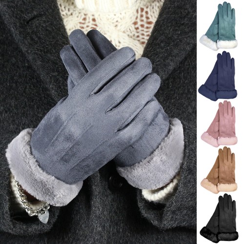 Ladies womens faux suede soft - womens,