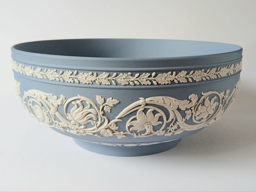 Wedgwood jasper blue bowl - ,