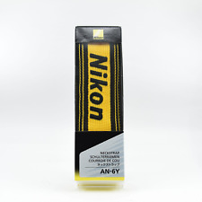 [Brand New] Nikon AN-6Y Wide Neck Strap Genuine Yellow For SLR DSLR #501031