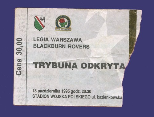 1995 legia warsaw - 1995/96,