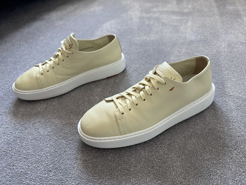 Santoni minimalist leather - santoni,