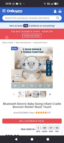 Baby swing chair comfortable - chair,