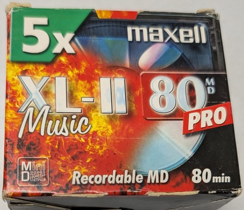 Maxell md80 pro 5 pack - maxell,