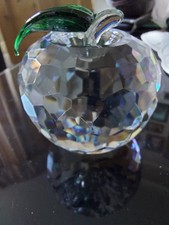 Swarovski Crystal Apple Green