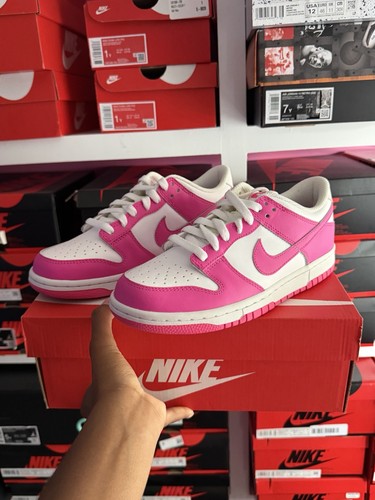 Nike dunk low - fuchsia(gs), size