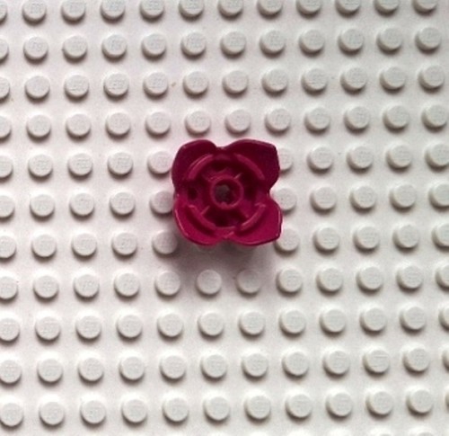 Lego rose flower - flower,