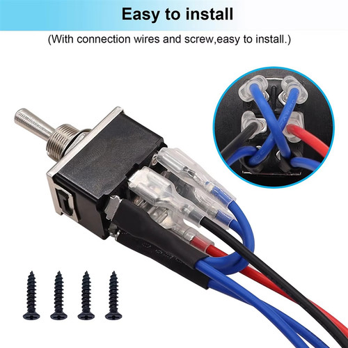 Rocker toggle switch pin - 6,