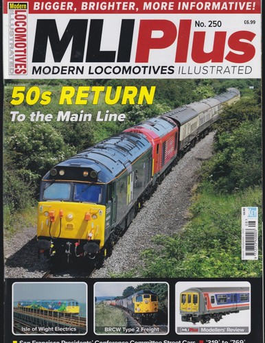 Modern locomotives illustrated - modern,