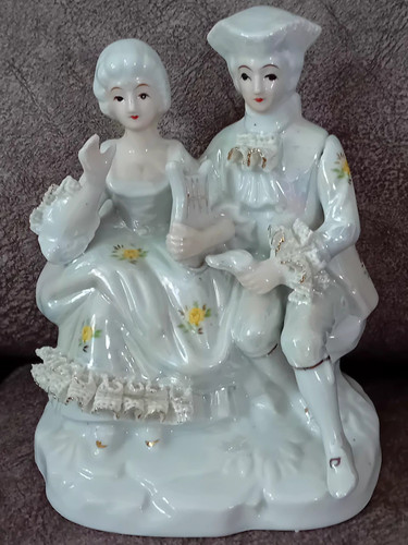 Vintage porcelain figurine - porcelain,