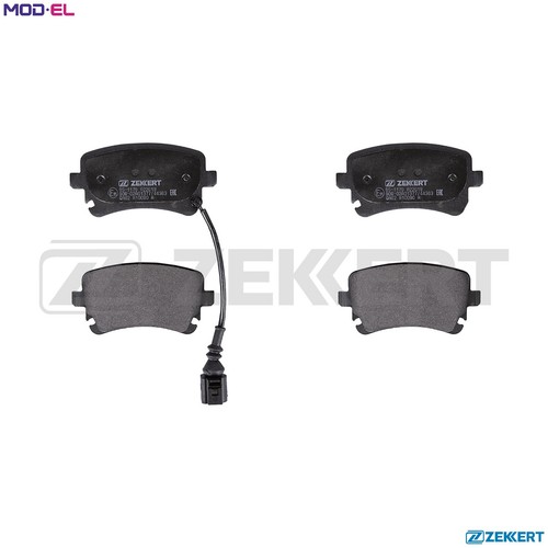 Brake pad set disc - set,