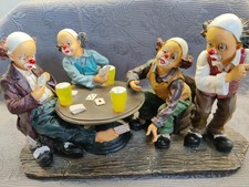 Large Vintage Clown Ornament