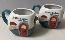 Retro camper coffee mug - camper, set