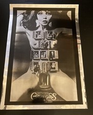 Chelsea Girls Chrome Mirror Effect Poster - Alan Aldridge Design New A2 repro