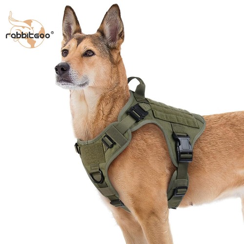 Rabbitgoo tactical dog harness - tactical,