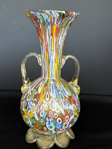 Murano millefiori art glass - murano,