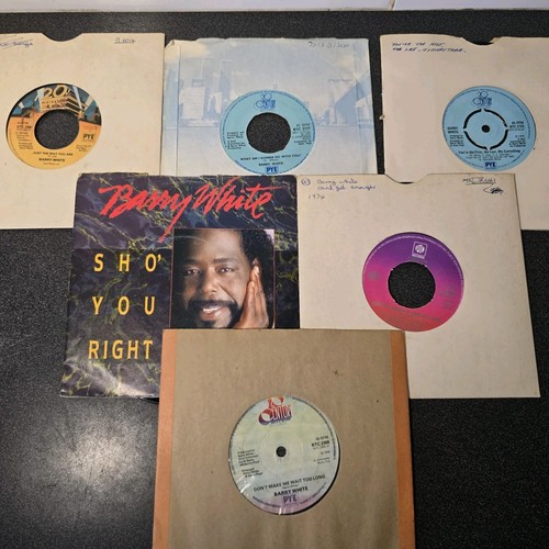 Barry white six 7 single - -, 7"