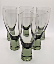 Mid Century 6 x Holmegaard Canada Smoke 5oz Wine/Sherry Glasses by Per Lütken