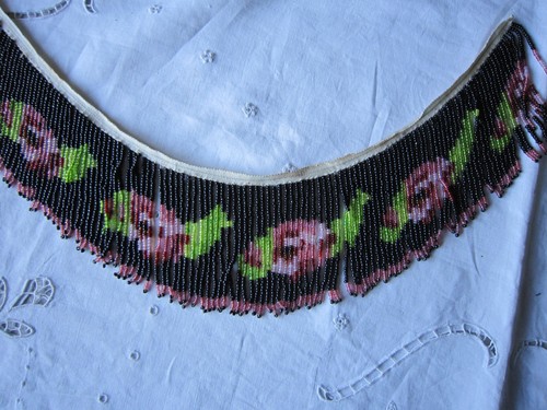 145cm antique vintage beaded - antique/vintage,