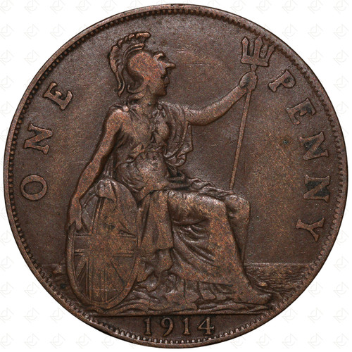 1914 great britain george - george, v