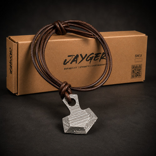 Handmade damascus steel - steel, thor