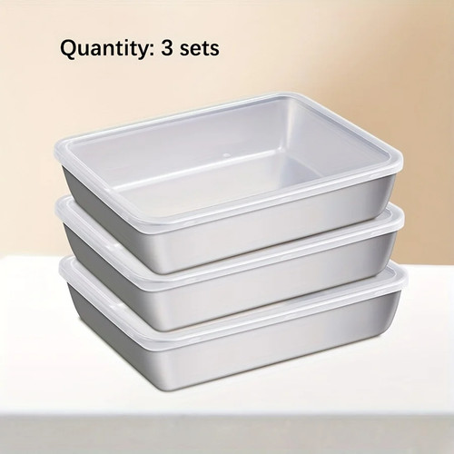Piece stainless steel - 3-piece, food