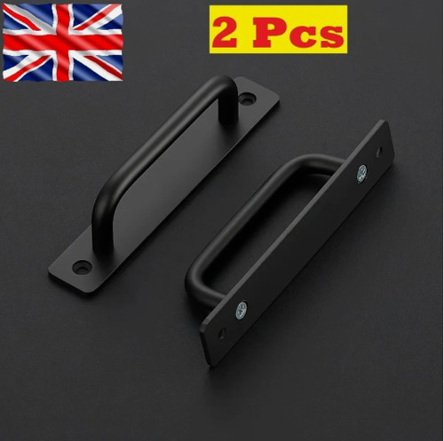2pcs black door - black,
