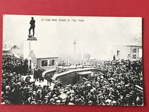 Early ww1 military postcard - postcard,
