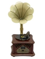 Mini Wooden Imitate Phonograph