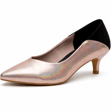 Womens Ladies Low Mid Kitten