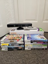 Xbox 360 Kinect Sensor + 12 Games Bundle – Boxed – Tested - Great condition