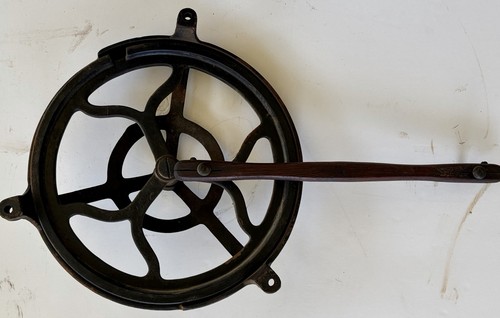 Antique cast iron - iron, treadle