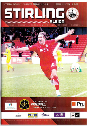 Stirling albion dumbarton - albion, v