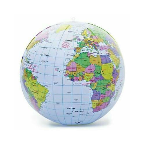 Inflatable globe 40cm - globe,