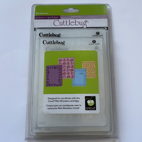 Cuttlebug mini monsters - mini,